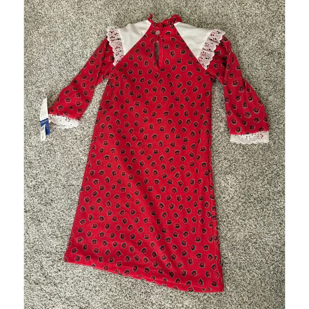 Snowden and Friends‎ Vintage 90s Toddler Girls Nightgown Pajamas